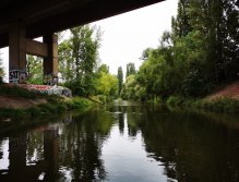Litavka above the confluence with Berounka