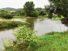 Litavka above the confluence with Berounka