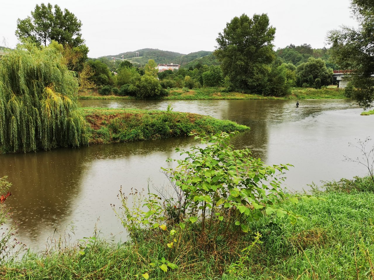 Litavka above the confluence with Berounka