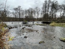 The weir in Svatava