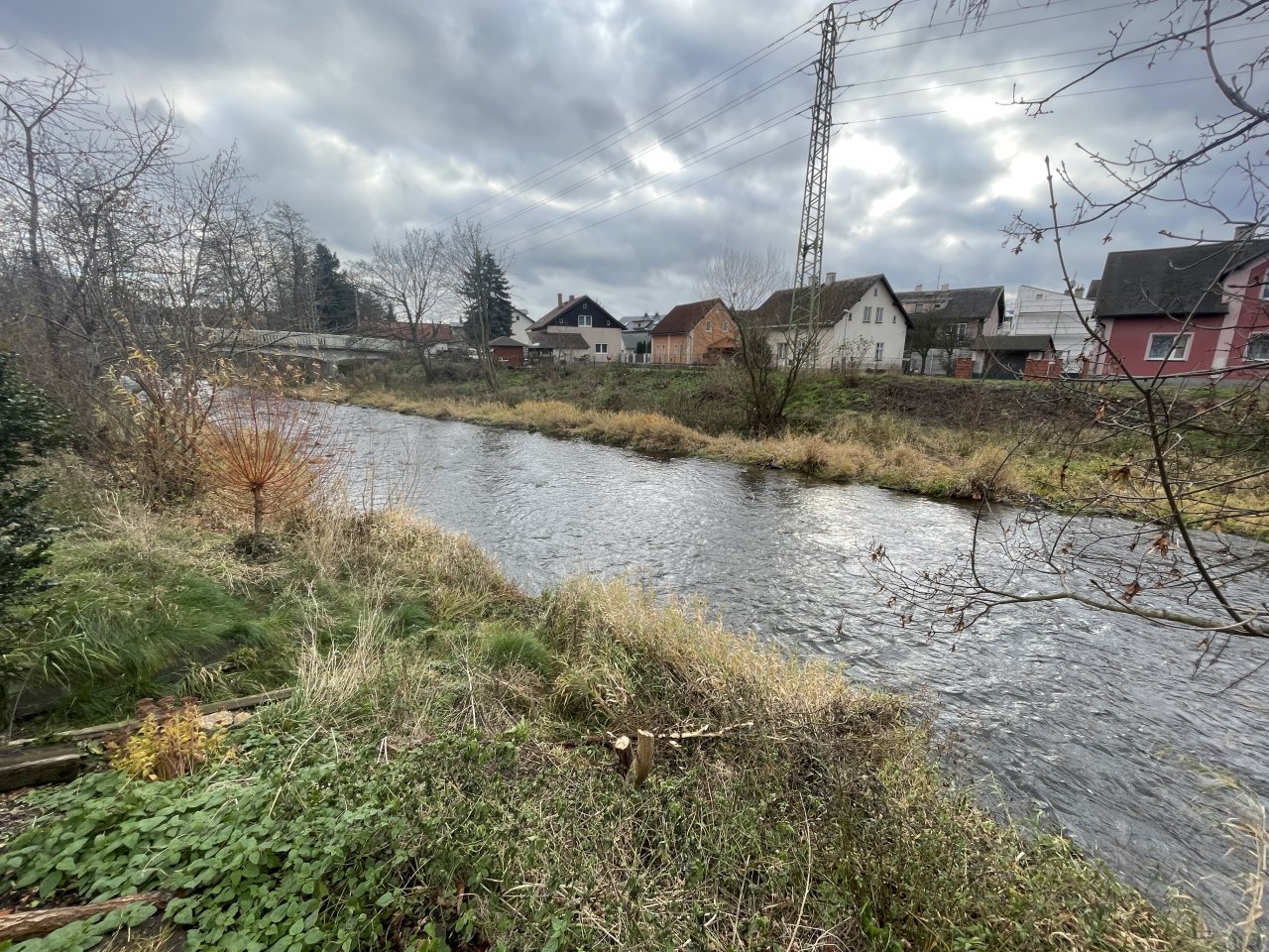 Svatava in the centre of the village of Svatava