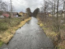 Svatava in the centre of the village of Svatava