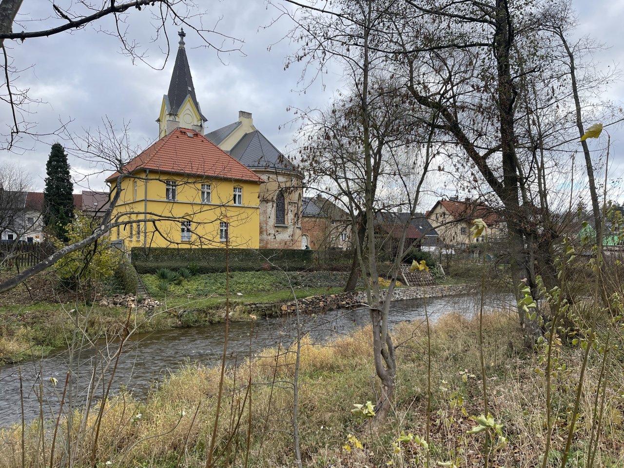 Svatava in the centre of the village of Svatava