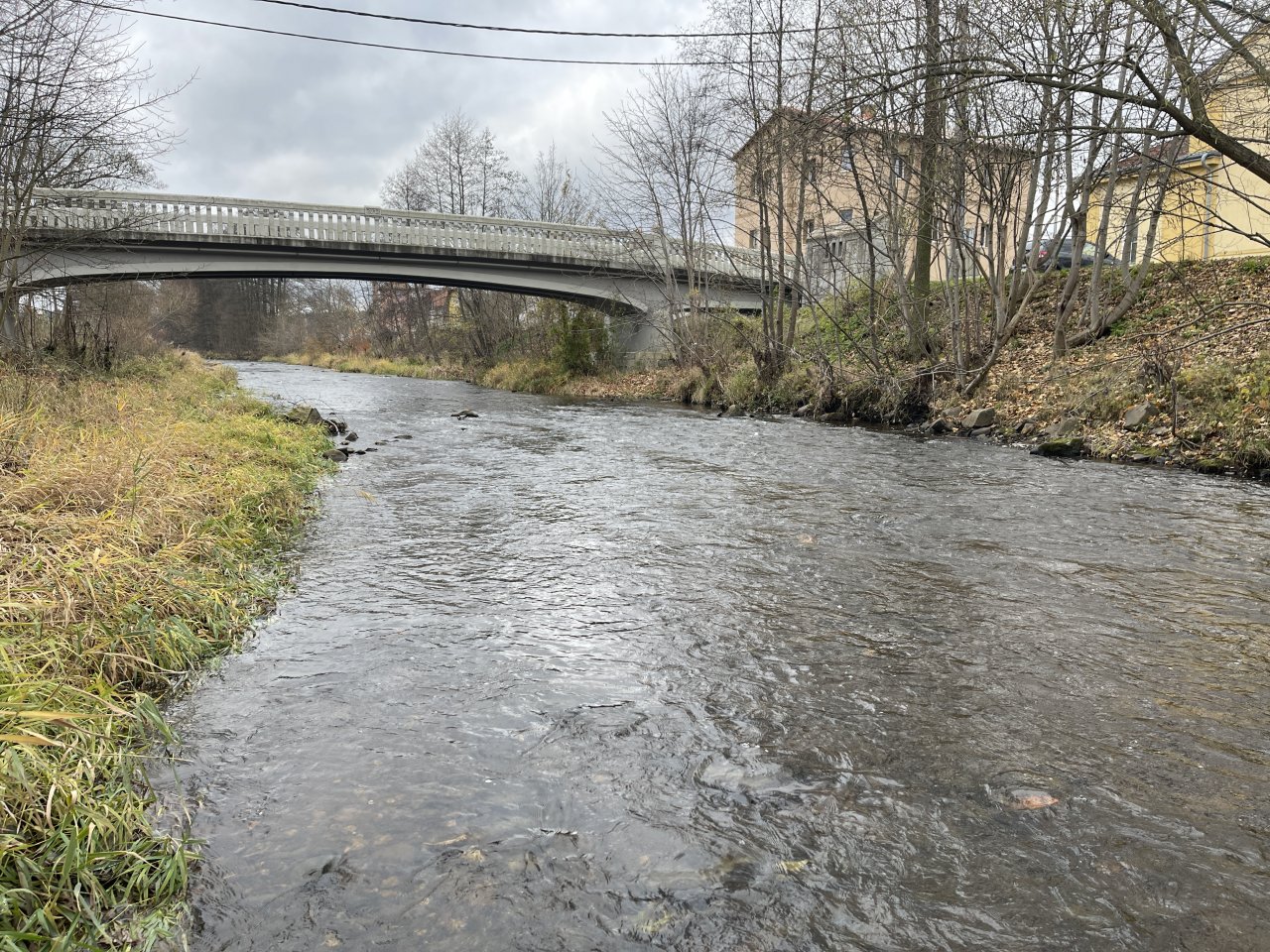 Svatava in the centre of the village of Svatava