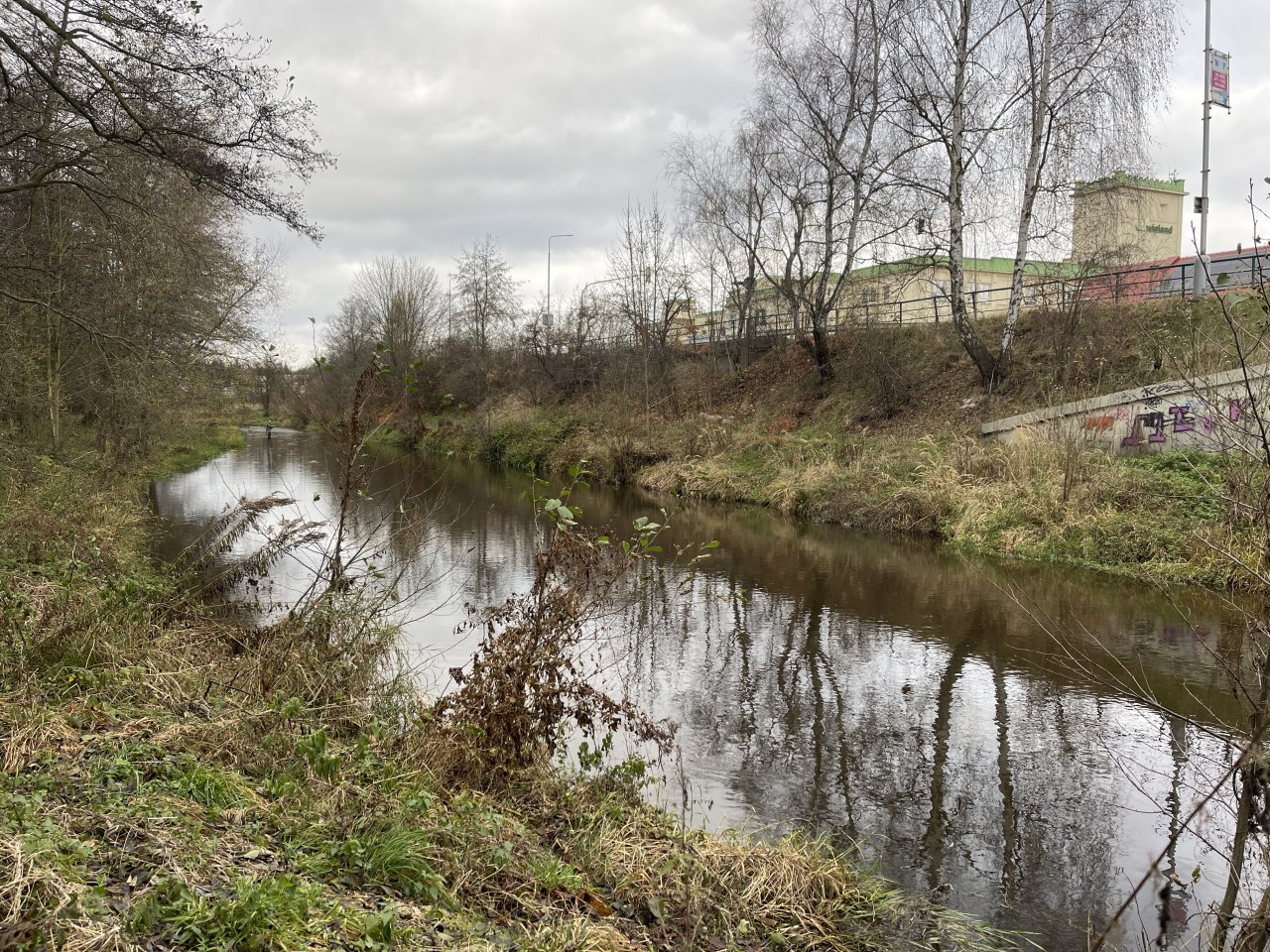 The confluence of the Svatava and Oh�e rivers