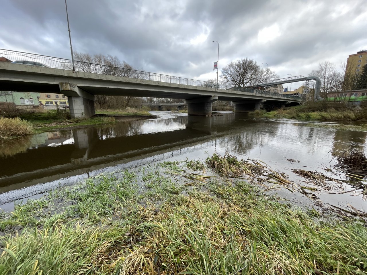The confluence of the Svatava and Oh�e rivers