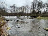 Svatava stream between Sokolov and Svatava