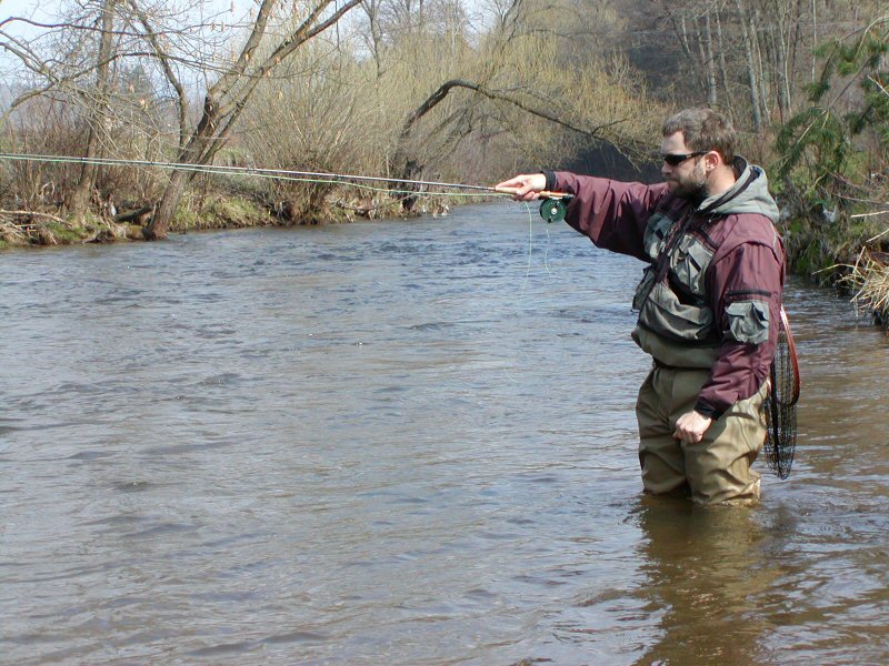 Czech nymphing - rod position