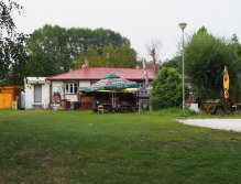 Berounka - the weir in Zadní Třebaň