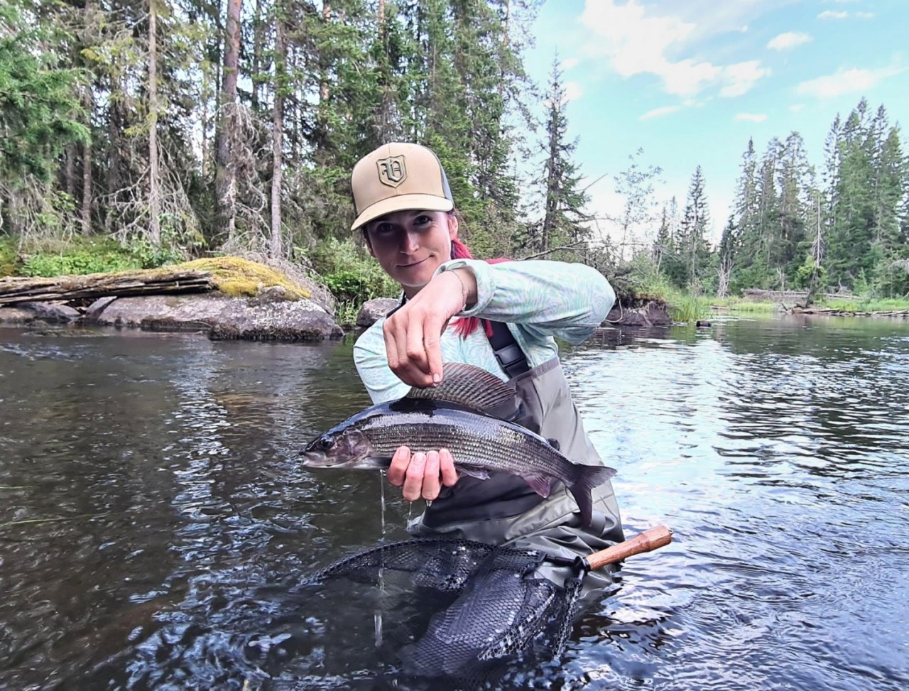 In Sweden With A Fly Rod Three Times In A Row