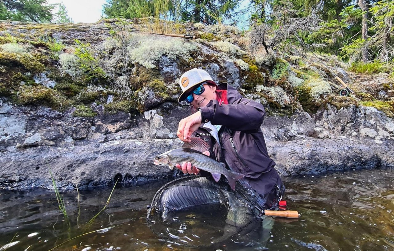 In Sweden With A Fly Rod Three Times In A Row