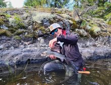 In Sweden With A Fly Rod Three Times In A Row