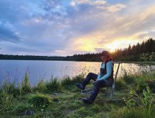 In Sweden With A Fly Rod Three Times In A Row