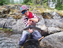 In Sweden With A Fly Rod Three Times In A Row