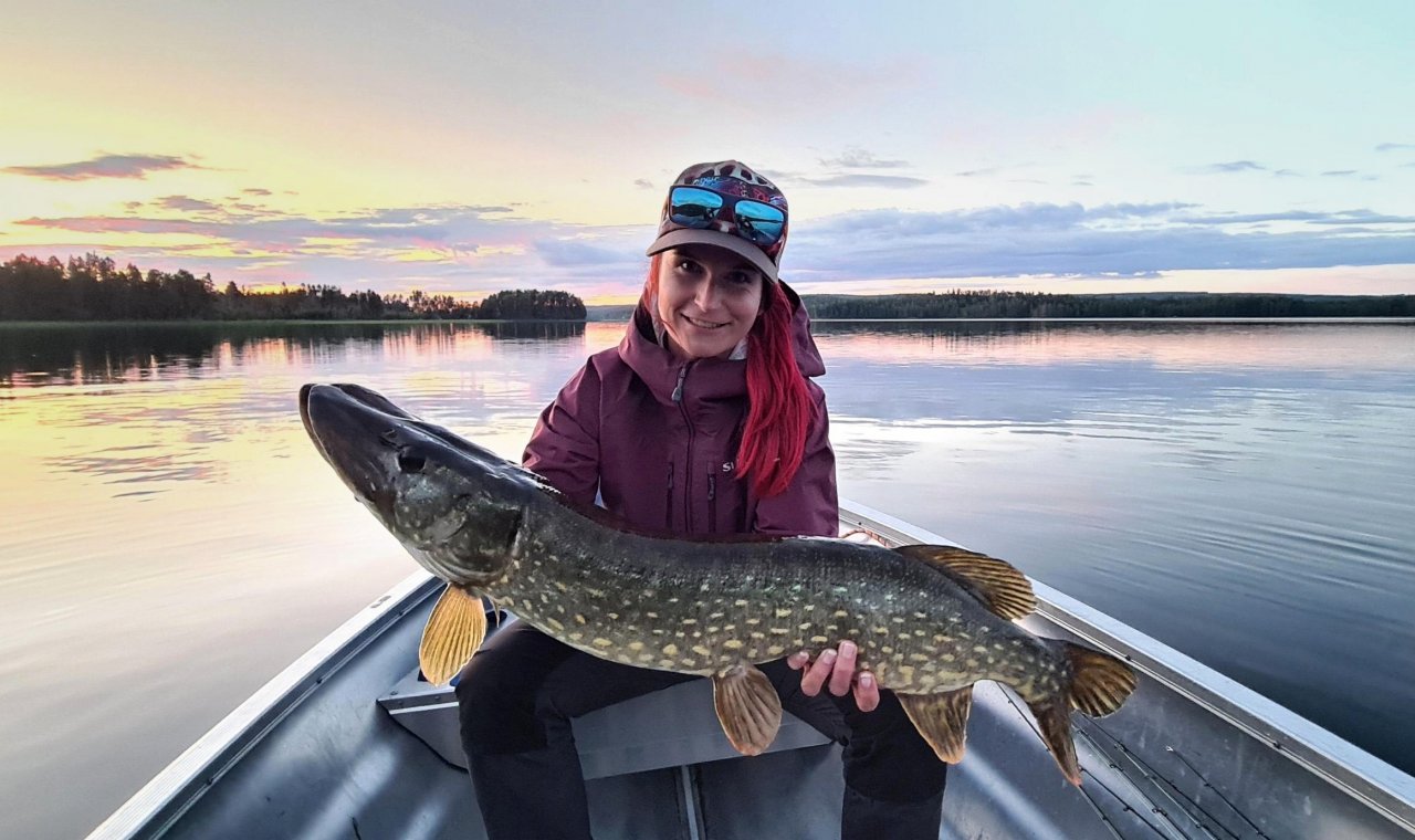 In Sweden With A Fly Rod Three Times In A Row