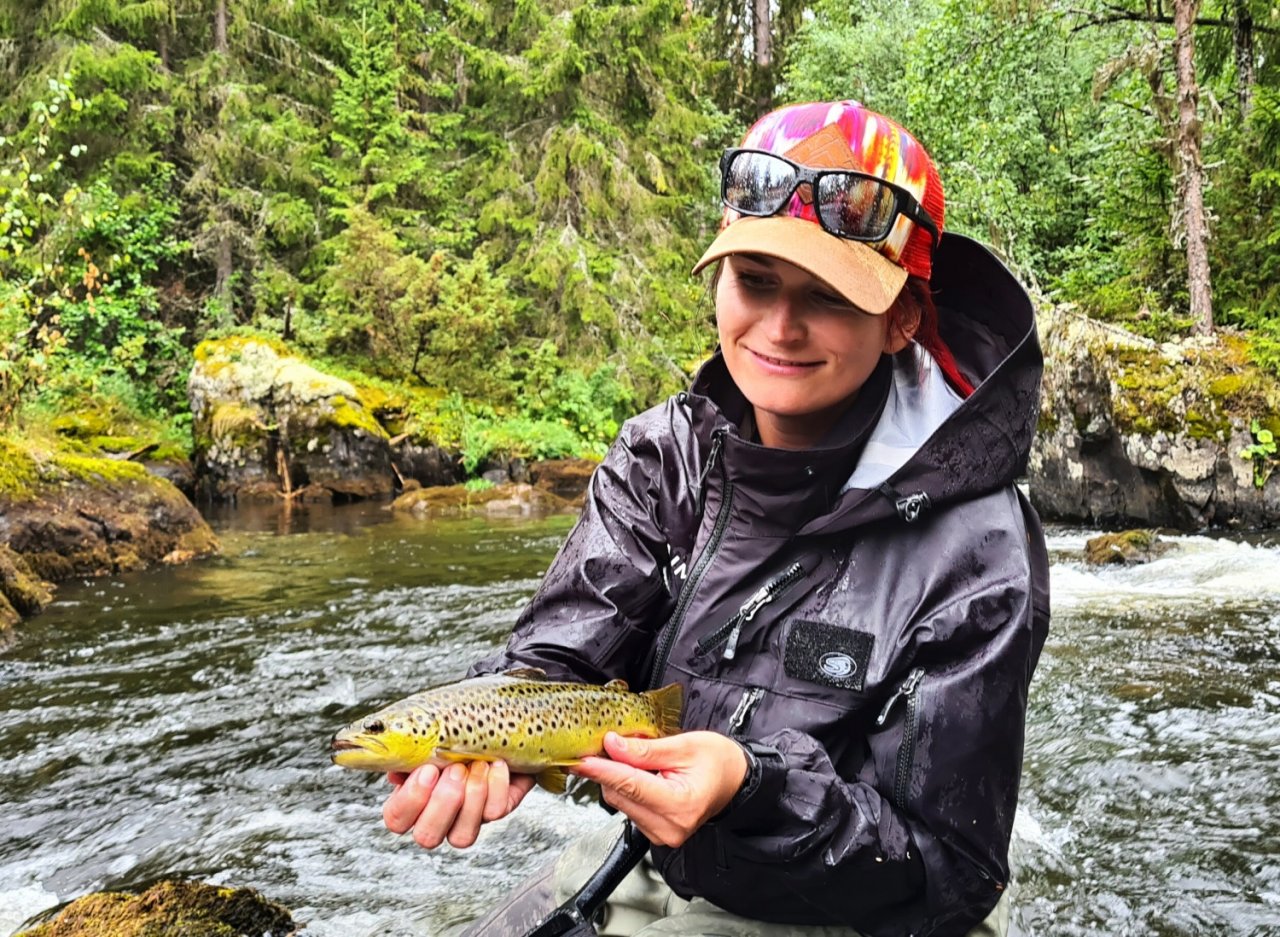 In Sweden With A Fly Rod Three Times In A Row