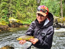 In Sweden With A Fly Rod Three Times In A Row