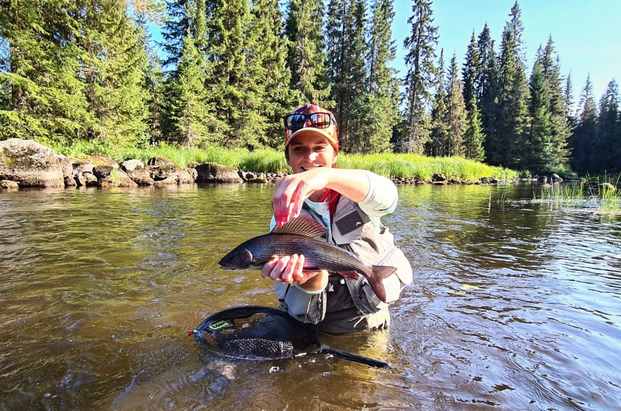 In Sweden With A Fly Rod Three Times In A Row