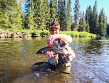 In Sweden With A Fly Rod Three Times In A Row