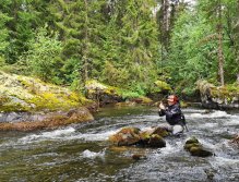 In Sweden With A Fly Rod Three Times In A Row