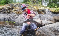 In Sweden With A Fly Rod Three Times In A Row - Gallery