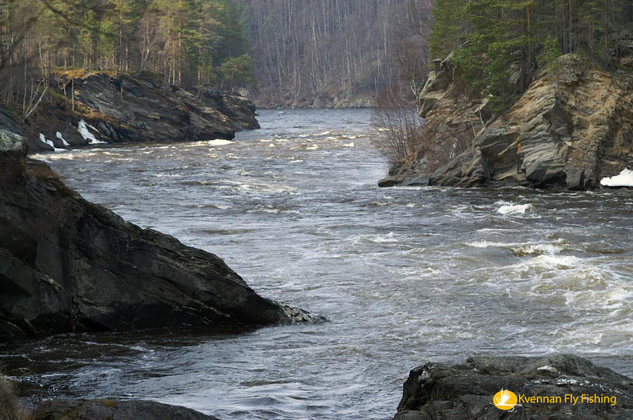 River Glomma, just below Eidsfossen waterfall