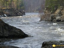 River Glomma, just below Eidsfossen waterfall