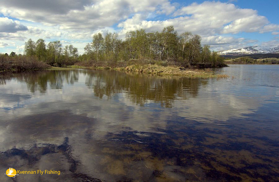 Hodalen Lakes in spring time
