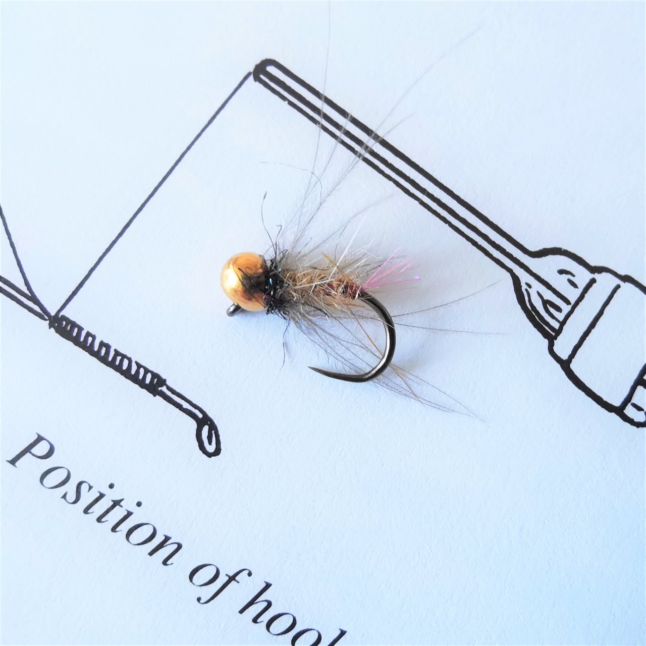 Simple Tungsten with JIG OFF Knapek Hooks head