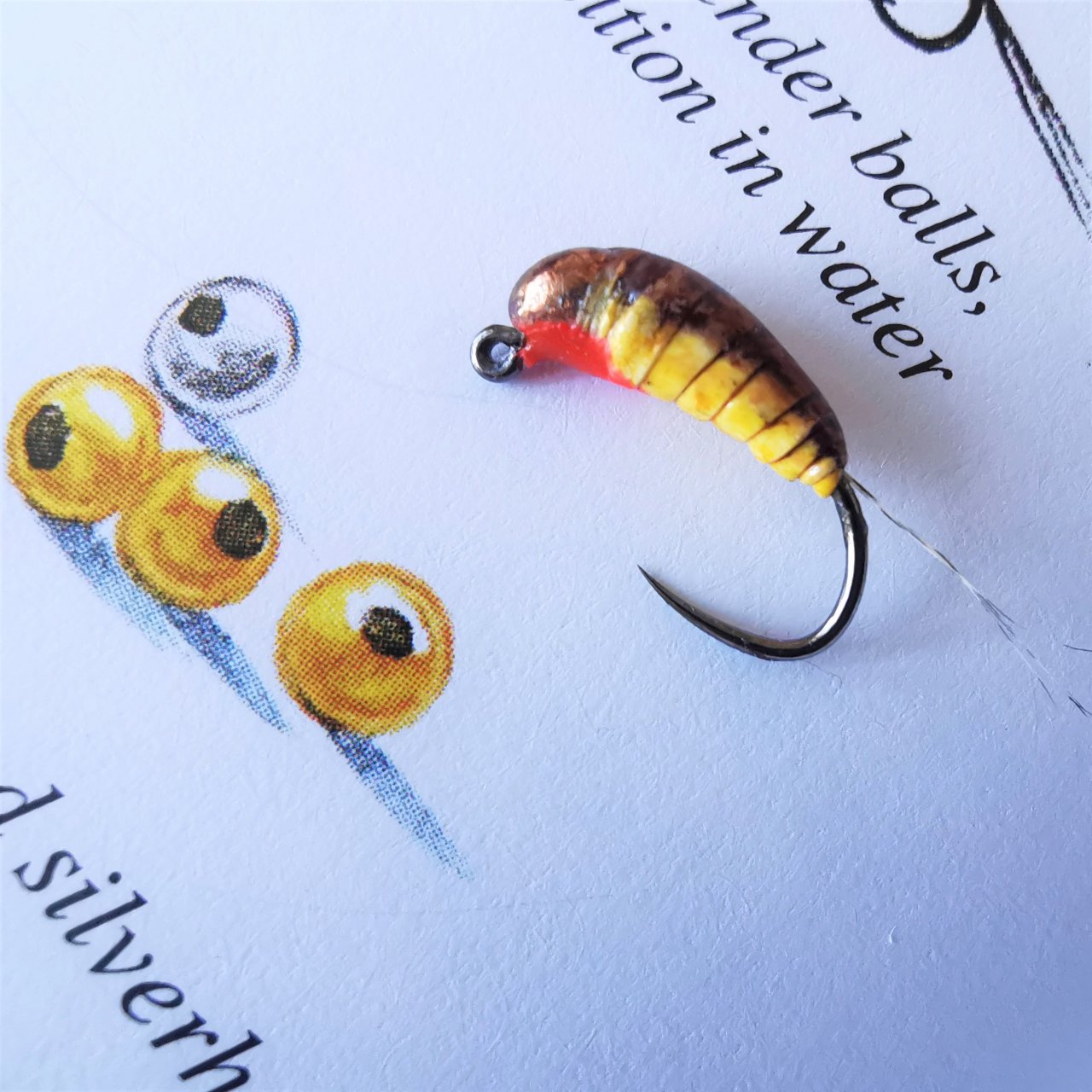 Another big river nymph tied on copper Tungsten Body+ Han�k Competition