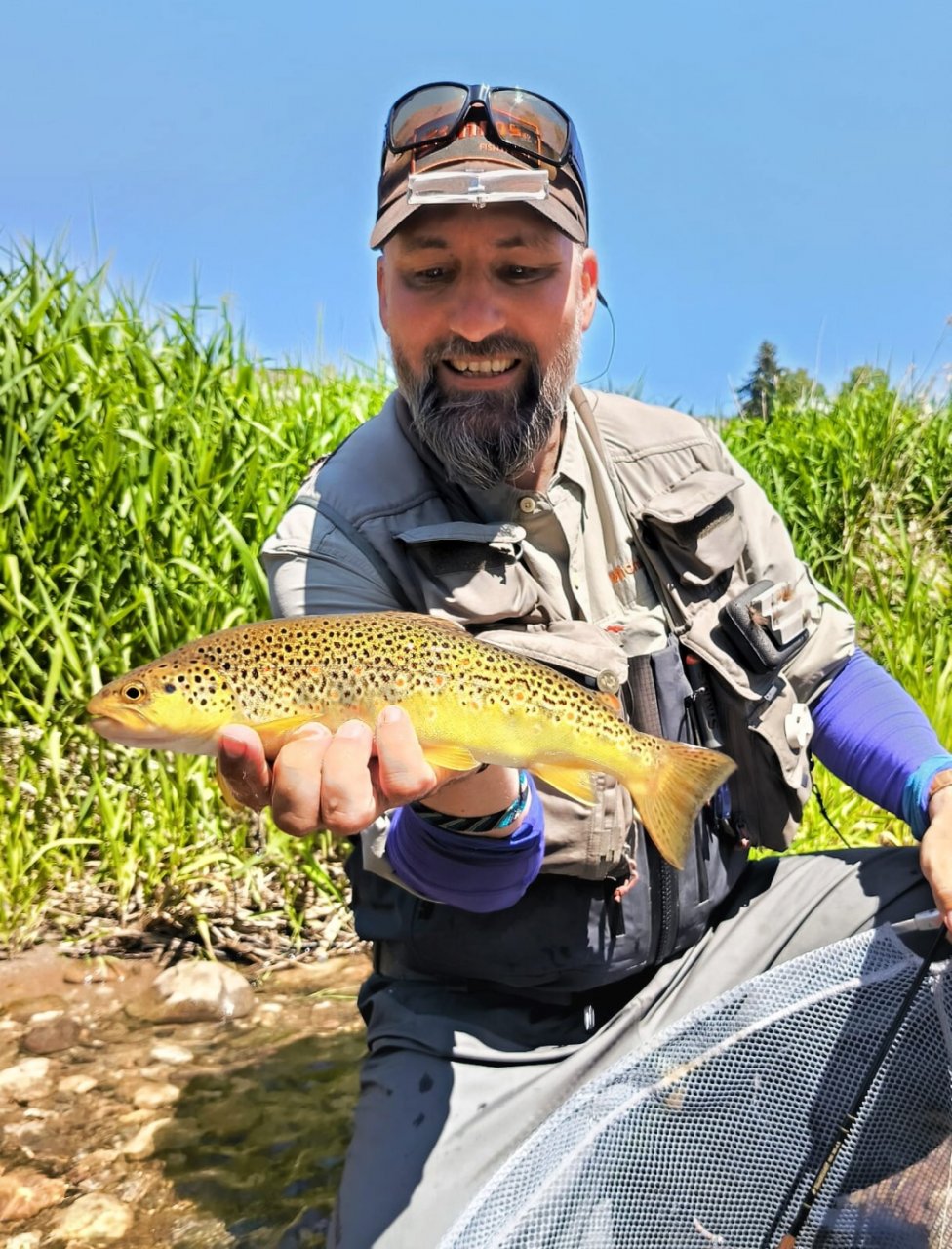 Summer Fly Fishing On Rivers In The Giant Mountains