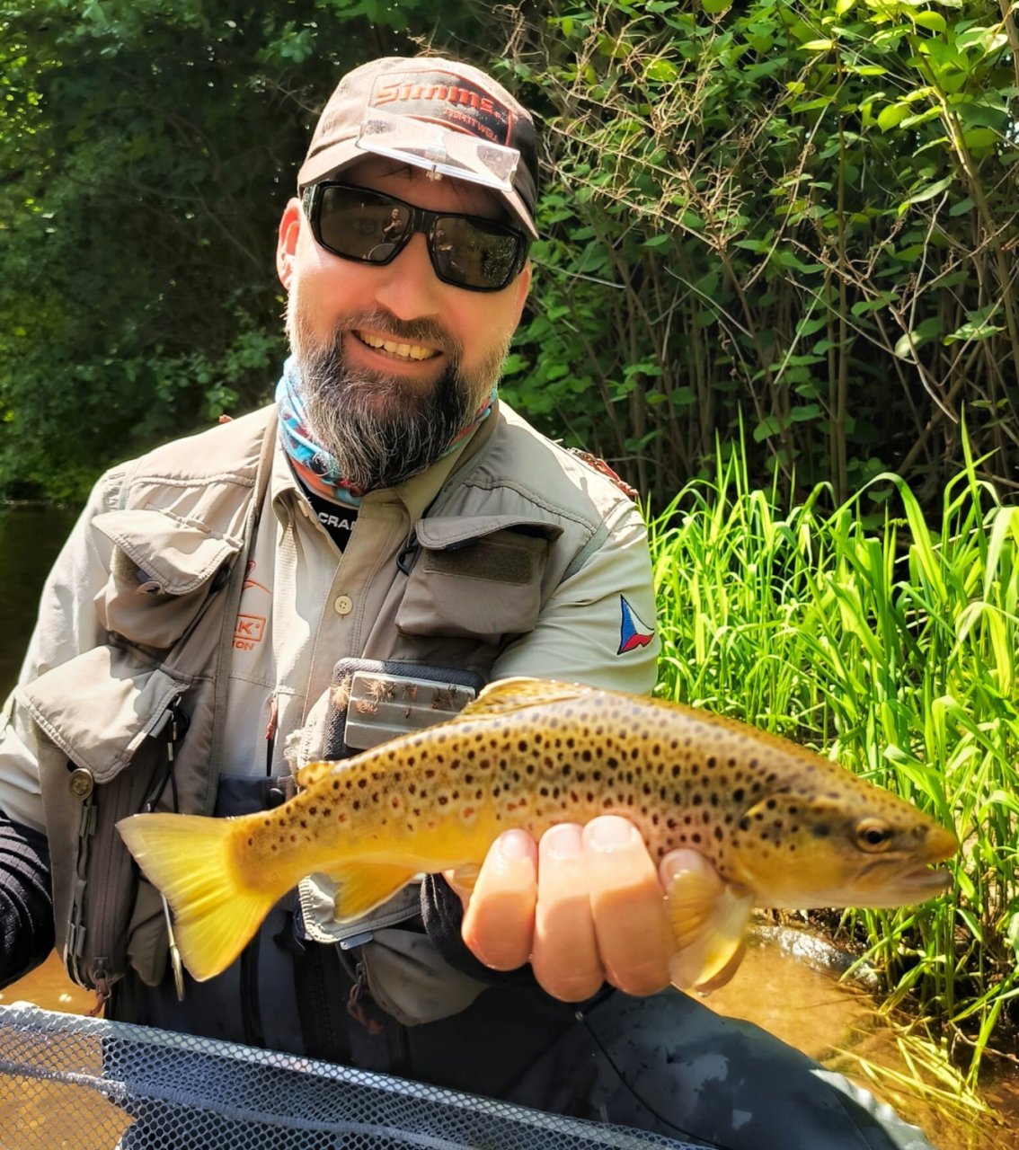 Summer Fly Fishing On Rivers In The Giant Mountains