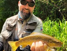 Summer Fly Fishing On Rivers In The Giant Mountains