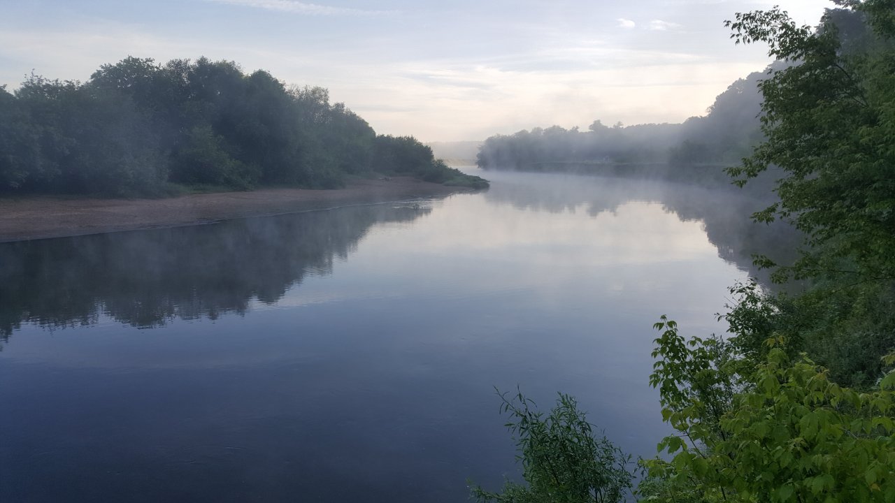 River Moscow early morning