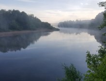 River Moscow early morning