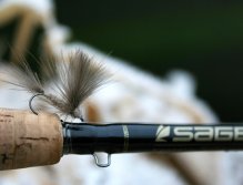 My favorite CDC dry fly for grayling fishing... Too big? Just ask a grayling! ;-)