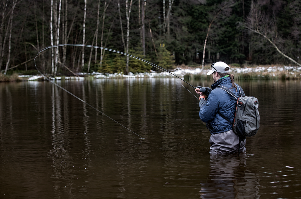 If the weather and "ice situation" allow, I like to go to some private trout still waters, where an eager angler can comfortably catch some nice rainbow trout, or take some fresh fish to the table for a good and tasty winter holiday dinner.