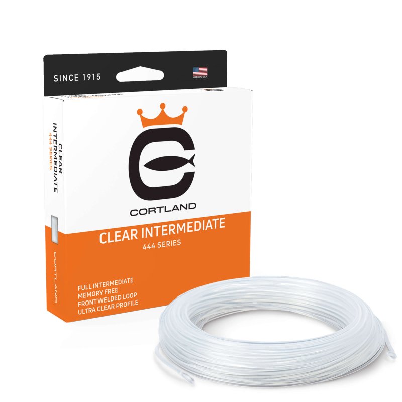Fly Line Intermediate Cortland 444 CLEAR INTERMEDIATE Classic ...
