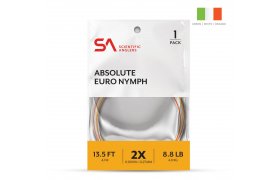 Absolute Euro Nymph Leader Scientific Anglers 13.5' 4X (0,18mm) Absolute Euro Nymph Leader Scientific Anglers 13.5' 4X (0,18mm)