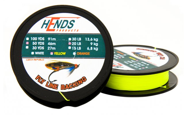 Backing Line Hends Dacron Backing Line Hends Dacron 50 yds/30 lb, Yellow
