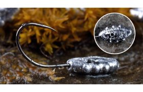 Barbless Hooks Marmyshka RedBass Bug  BL #4 Barbless Hooks Marmyshka RedBass Bug  BL #4, 0,6 g