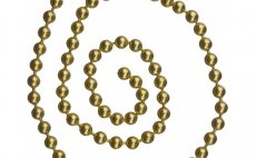 Bead Chain Eyes Veniard Gold