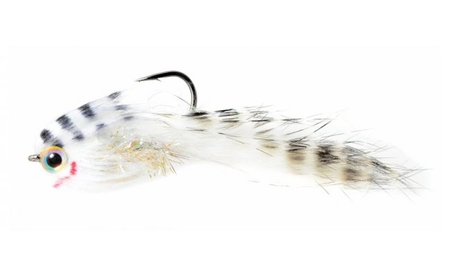 Belly Scratcher Minnow White & Black Belly Scratcher Minnow White & Black, Size 1