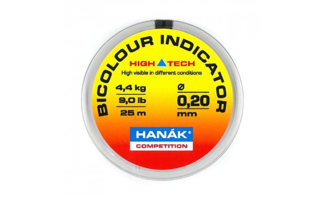 Bicolour Indicator Fluo Line Hank Competition 25 m Bicolour Indicator Fluo Line Hank Competition 25 m - 0,15 mm, 2,4 kg