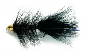Black Woolly Bugger TC Black Woolly Bugger TC, Size 4