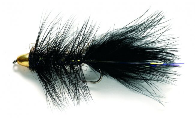 Black Woolly Bugger TC Black Woolly Bugger TC, Size 4