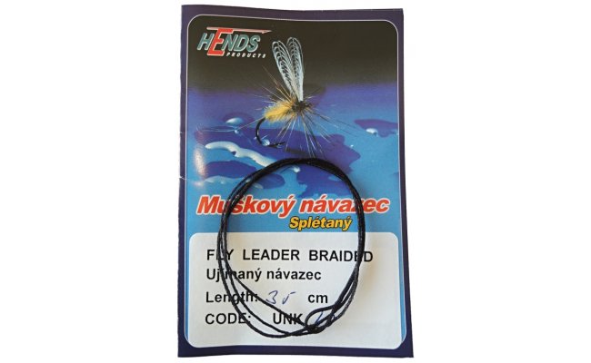Braided Tapered Leader Hends Braided Tapered Leader Hends - 35 cm, Transparent