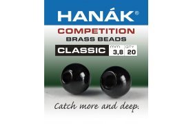 Brass Beads Hanak Competition CLASSIC Black Brass Beads Hanak Competition CLASSIC Black 2,0 mm, 20 pcs