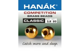 Brass Beads Hanak Competition CLASSIC Gold Brass Beads Hanak Competition CLASSIC Gold 2,0 mm, 20 pcs