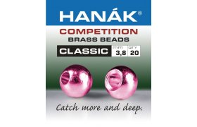 Brass Beads Hanak Competition CLASSIC Metallic Pink Brass Beads Hanak Competition CLASSIC Metallic Pink 2,0 mm, 20 pcs